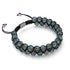 Grey | Unicorn Silver | Double Mermaid Glass Bracelet